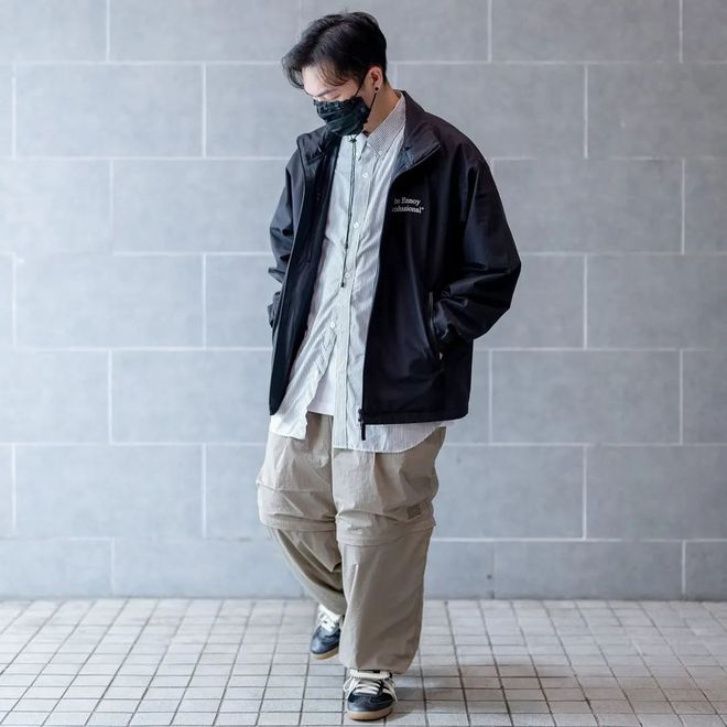 潮流穿搭时尚帅气值得尝试！OG网站3套“矮个子”男生(图1)