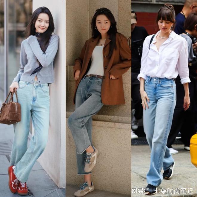 配这几双鞋更舒适时髦OG网站初夏穿牛仔裤(图8)