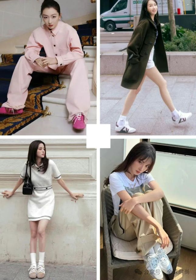 然又又又火了这样搭精致又时髦!OG真人【芭蕾运动鞋】今年突(图9) 然又又又火了这样搭精致又时髦!OG真人【芭蕾运动鞋】今年突(图9)